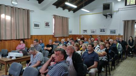 Predstavitev projekta krajanom; Vir: Občina Sežana